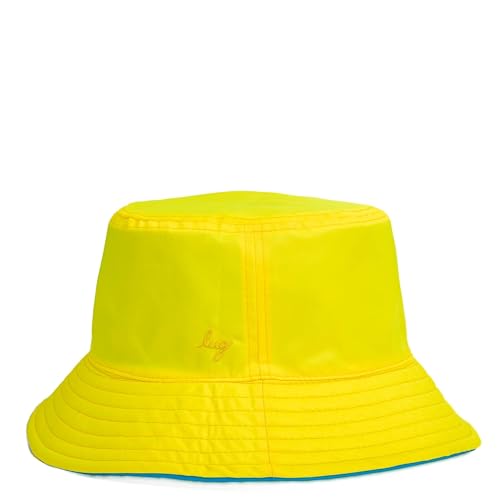 Lug Canopy Bucket Hat - color: Yellow/Sky