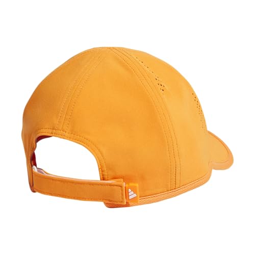adidas Men's Superlite Hat - color: Pure Orange/Silver Metallic/White/3
