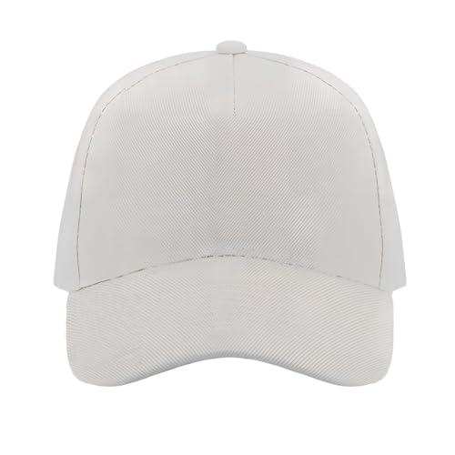 5-Panel Baseball Cap for Workouts, Hiking, Outdoor Sports, Customizable DIY Design, All-Season Comfort Fit, Adjustable - color: Beige