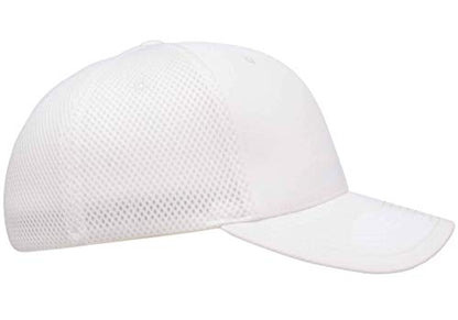 Flexfit Unisex Mesh Fitted 2-Tone Trucker Hat, One Size - color: White, size: Small-Medium
