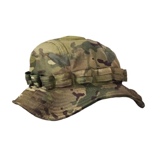 UF Pro Striker Gen 3 Boonie Hat - Military Tactical Brim Hat, Sun Cap for Men Hunting Fishing Outdoor Camping - color: Multicam, size: Medium