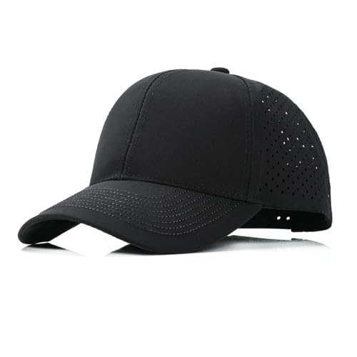 Quick Dry Trucker Hat for Men & Women Workouts Hats - color: Black