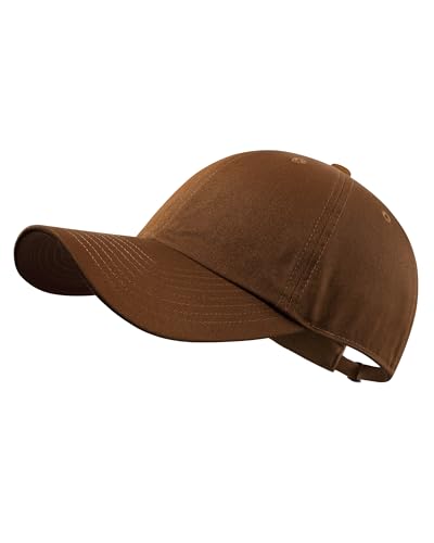 GADIEMKENSD Unstructured Baseball Cap Adjustable, Running Hat for Men Women, Cotton Dad Hat Plain for Outdoors Activities - color: Coyote Brown