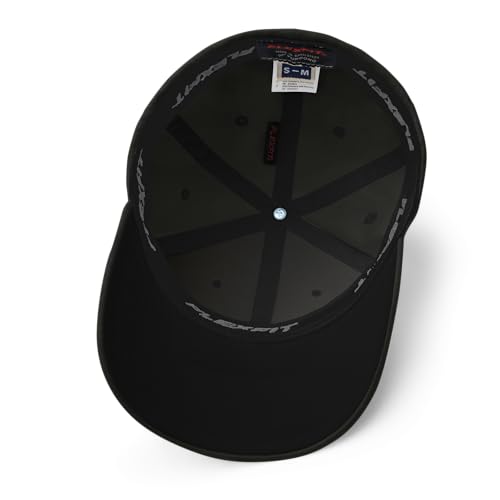 FX XRP Fitted Hat Embroidered Curved Bill Mid Crown Closed-Back Structured Twill Cap - color: Multicam Black, size: Large-X-Large