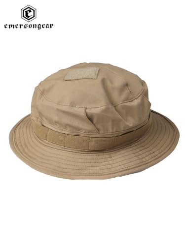 EMERSONGEAR Sunproof Short Brim Hat Tactical Boonie Hats for Men Women Outdoor Sport Hunting Fishing - color: Coyote Brown