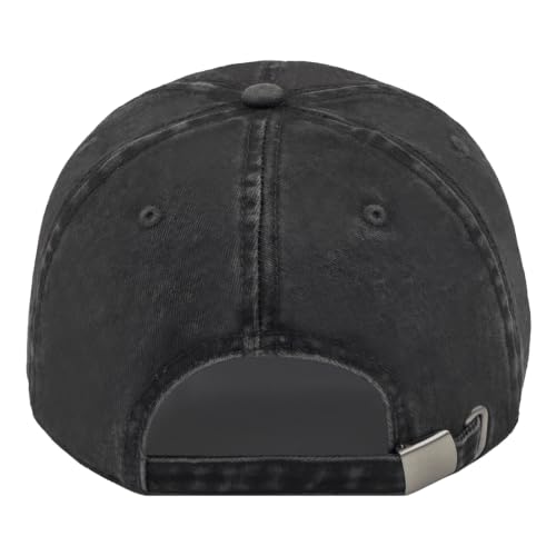 Embroidered Book Lover Baseball Cap for Men Women, Funny Washed Cotton Classic Dad Hat, Reading Lover Gift Idea - color: Hot Girls Read Books, Black