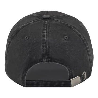 Embroidered Book Lover Baseball Cap for Men Women, Funny Washed Cotton Classic Dad Hat, Reading Lover Gift Idea - color: Hot Girls Read Books, Black