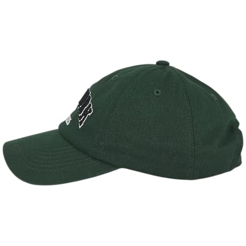 E BY ELIDAN NY Dad Hat, New York EST.1625 Cotton Baseball Cap Women & Men - color: Dark Green
