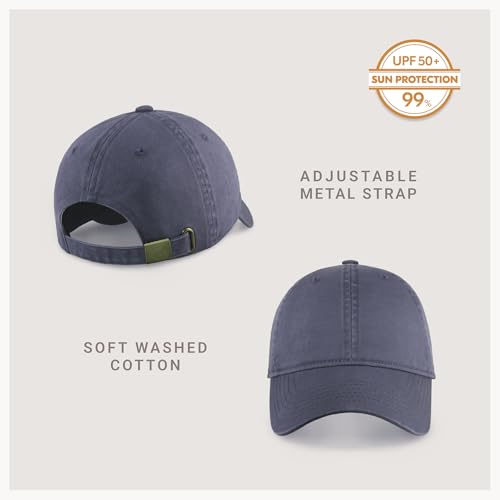 CHOK.LIDS Everyday Premium Cotton Dad Hat Adjustable Baseball Cap Unisex - color: Blueberry