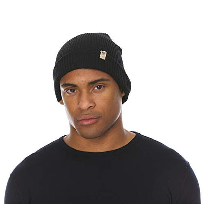 Minus33 Merino Wool Everyday Knit Wool Beanie - color: Black