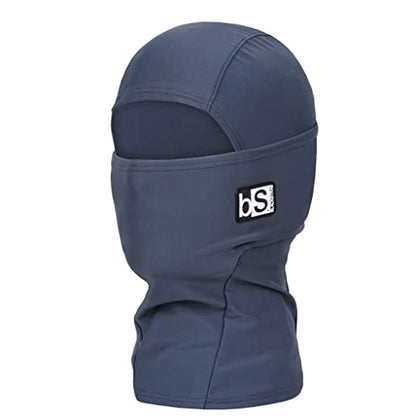 BLACKSTRAP Kids' Hood ExoHinge Balaclava Ski Mask, Helmet Compatible, Keeps Kids Comfortable and Warm - color: Granite, size: One Size