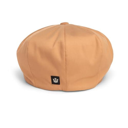 Goorin Chopping Block Flatcap, Honey, Medium, Unisex