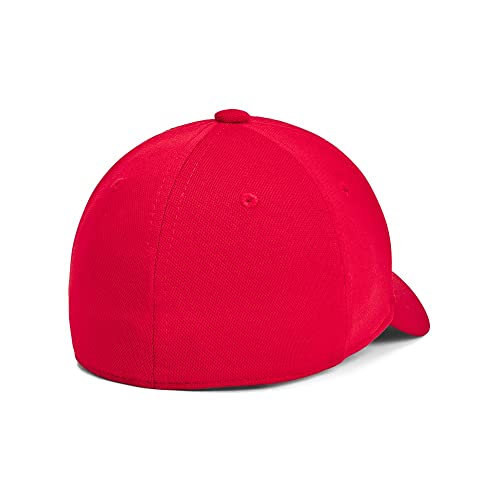 Under Armour Blitzing Hat (Little Kids/Big Kids) - color: (600) Red / / White, size: Medium-Large
