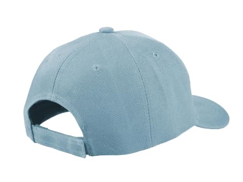 TK Flex Blank Hats, Adjustable Plain Hats, Casual Women's and Men's Hats, Baseball Caps for Patches and Embroidery, 12 Pack - color: Sky Blue