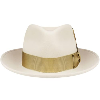 Bailey of Hollywood Men's Fedora Hat - color: Bone, size: X-Large