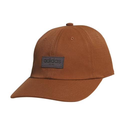 adidas Men's Court Relaxed Hat - color: Dusky Bronze Brown/Grey Five/Black