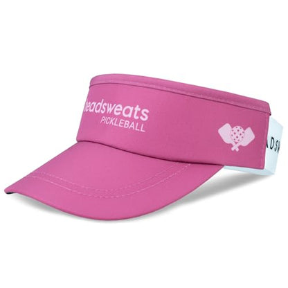 Headsweats Performance Pickleball Hats and Visors - color: Pink, style: Visor