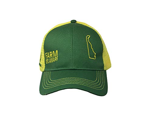 John Deere Farm State Pride Contrast Mesh Back Core Baseball Cap - color: Delaware