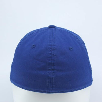 Cotton with Stretchable Polyester Air Mesh Back Flex Six Panel Baseball Cap - color: A-flex Royal, size: Small