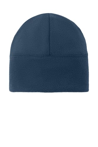 Port Authority Fleece Winter Beanie Hat for Men & Women - color: Lagoon Blue