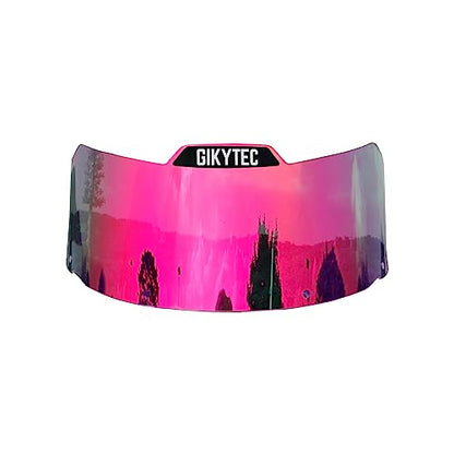 Universal Softball Visor - Softball Eye-Shield Mask - Baseball Sports Sunglasses - Face Shield - color: Red