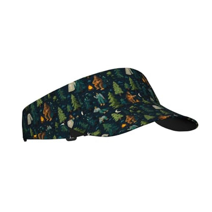 Unisex Adjustable Sports Sun Visor - color: Camp