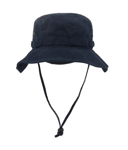 Bucket Hat UV Protection Sun Hat, Boonie Fishing Safari Hats for Outdoors - color: Navy Blue