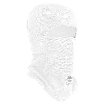 Balaclava Ski Mask, Sun Protection Breathable Face Cover Men Women - color: White