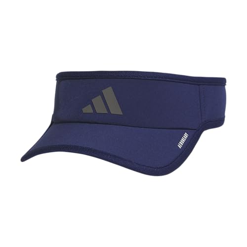adidas Men's Superlite Visor - color: Dark Blue/Grey Four/3