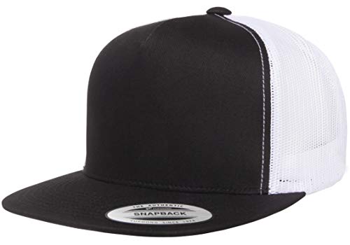 Flexfit Men's one_Size Trucker Cap, Black, Alpha