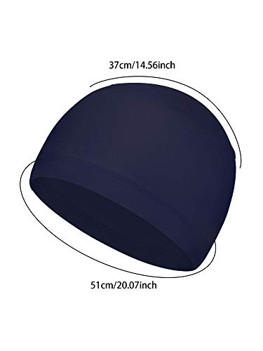 Geyoga 6 Pcs Cooling Skull Cap Helmet Liner Sweat - color: Multicolored, size: One Size