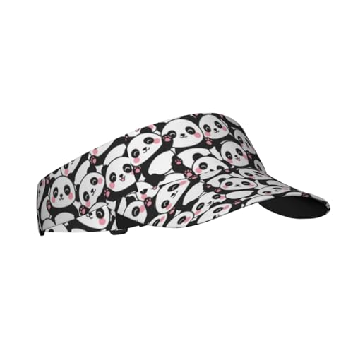 Panda Sports Sun Visor Hats for Women Men - color: 1