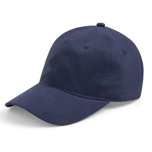 Hot Summer Baseball Cap, 35% Thinner Cotton Dad Hat Lightweight - color: Navy
