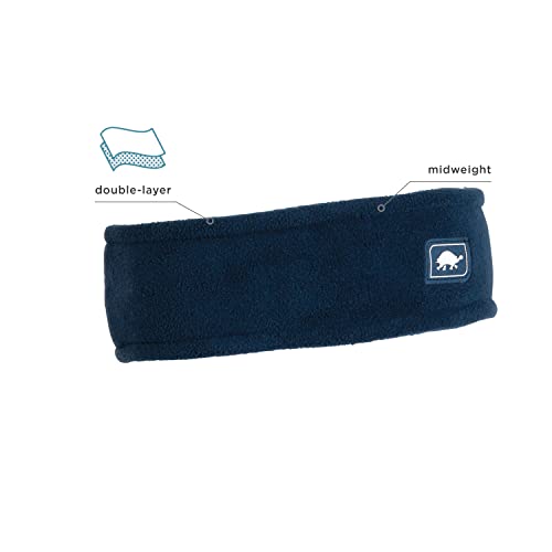 Turtle Fur Classic Fleece Winter Headband - color: Navy