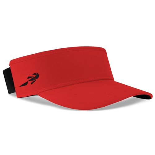 Headsweats Elite Performance Supervisor Running Visor - color: Red