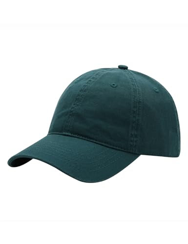 Mommy Jennie Unisex Vintage Washed Distressed Baseball-Cap Twill Adjustable Dad-Hat - color: A37-forest Green