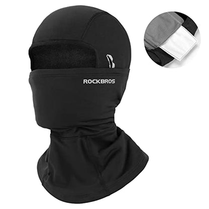 ROCKBROS Ski Mask Balaclava Cold Weather Scarf Thermal Winter Neck - color: Black 2