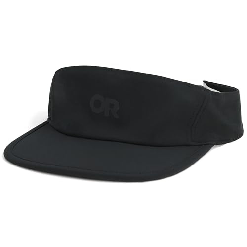 Outdoor Research Trail LT Visor - color: Black, size: Small-Medium