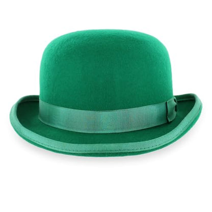 Hats in the Belfry NEW Tammany Bowler Black, Grey, Navy, Brown, Pearl - color: Green, size: Medium