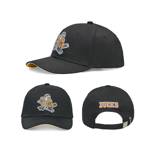 D-5 Mighty Ducks #96 Conway #99 Banks Baseball Cap - color: Blank Black