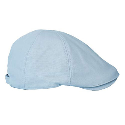 WITHMOONS Flat Cap Cabbie Hat Gatsby Golf Ivy Irish Newsboy Cotton SL31218 - color: Skyblue