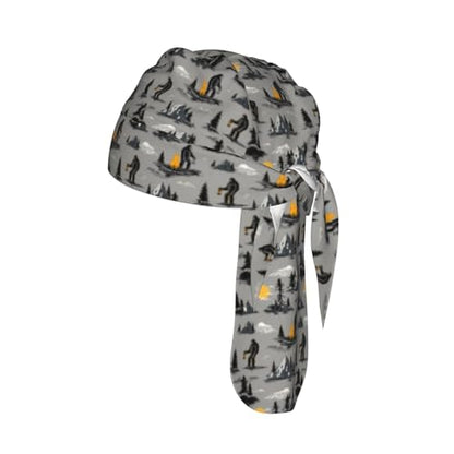 Adjustable Cycling Cap, Quick Dry Sports Bandana Skull Cap Helmet Liner - color: Bigfoot