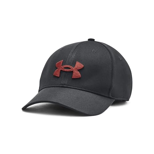 Under Armour Blitzing Hat Adjustable - color: (016) Anthracite / / Cinna Red