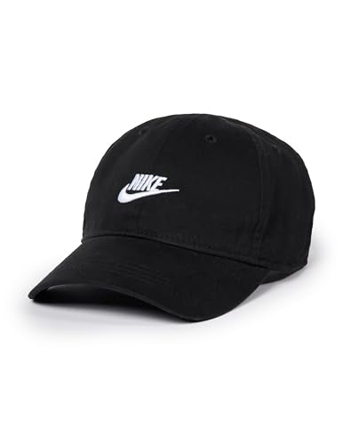 Nike Kids' Club Unstructured Futura Wash Cap - color: Black, size: 4-7