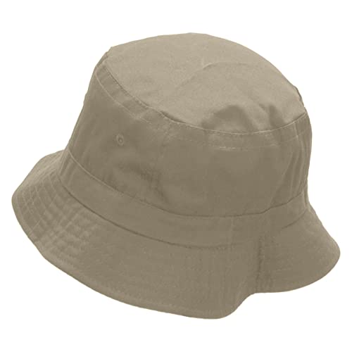e4Hats.com 305 Embroidered Bucket Hat - color: Natural