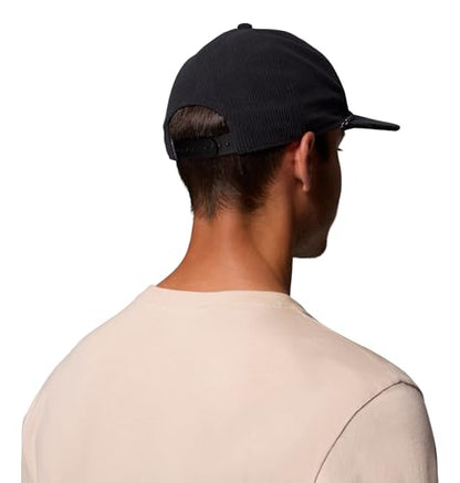 Columbia Unisex Packsaddle Corduroy Snap Back - color: Black/Chenille Patch