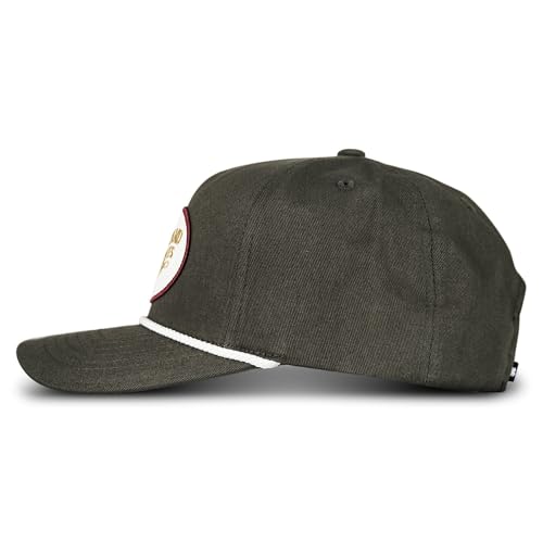 Lucky Brand Classic Cotton Adjustable | Dad Hat | Baseball Cap | Golf | Fishing | Low Profile | 5 Panel Design - color: Dungarees - Olive