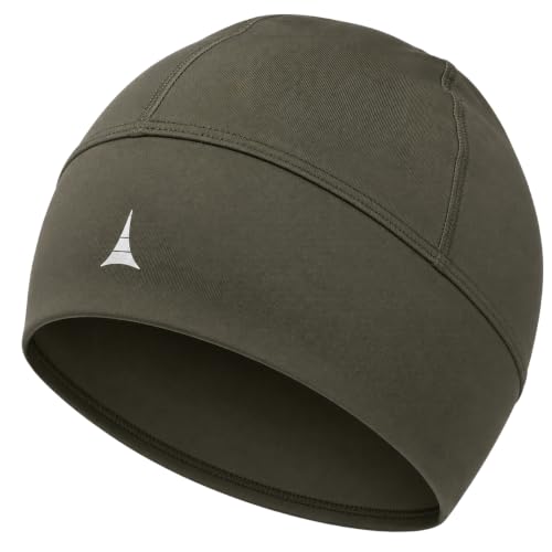Helmet Liner Sweat Wicking Skull Cap Beanie. Ultimate Performance Moisture Wicking. Fits Under Helmets - color: Khaki, size: One Size