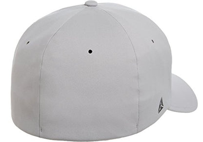 Flexfit Men's One Size Delta Seamless Cap, Maroon, Large-X-Large - color: Black, size: Small-Medium