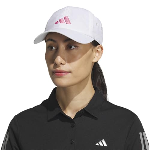 adidas Women's Influencer Hat - color: White/Bliss Pink